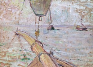 View of Arcachon from the Front of the Yacht Cocorico, 1889